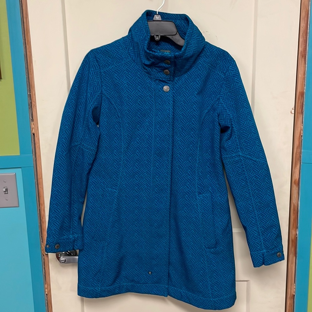 Title Nine Long Jacket: Teal